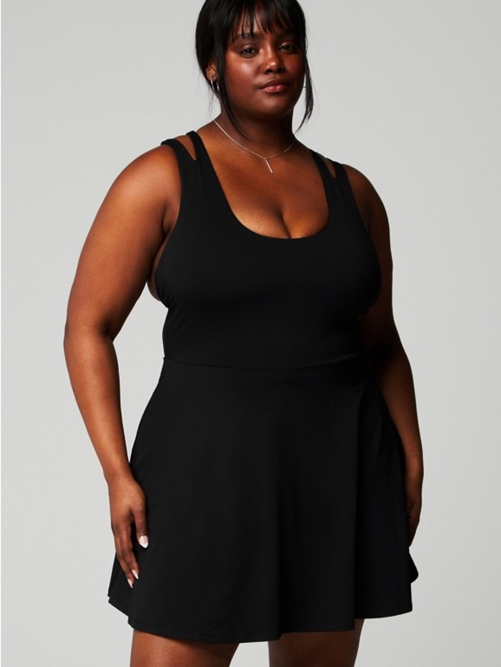 Fabletics Boost Performance Dress Classic Mini Black XXL 1X